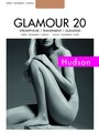 Dezent glnzende Feinstrumpfhose Glamour 20 von Hudson, schwarz, Gr. XL