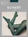 Strumpfhose mit elegantem, floralem Muster von Kunert, grn, Gr. S