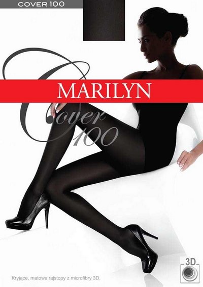 Glatte, blickdichte Strumpfhose Cover 100 von Marilyn