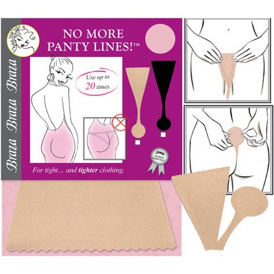 BRAZA No more panty lines - Unsichtbarer String selbstklebend